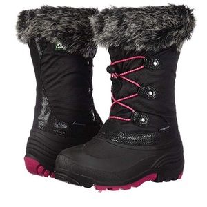 Kamik Snow Boots with Faux Fur Trim Size 12